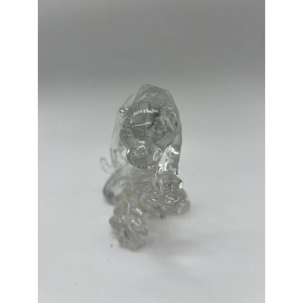 Wonders Of The Wild Crystal Panther Figurine 24% Lead Clear Germany Cat Decor - Picture 2 of 9
